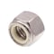 Prime-Line Nylon Insert Lock Nut, 1/2"-13, 18-8 Stainless Steel, Not Graded, Plain, 10 PK 9075448 - alternate 1